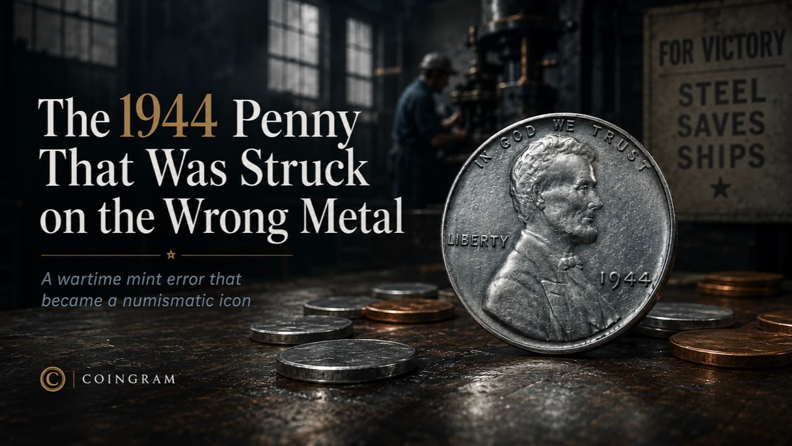 The 1944 Penny That Was Struck on the Wrong Metal