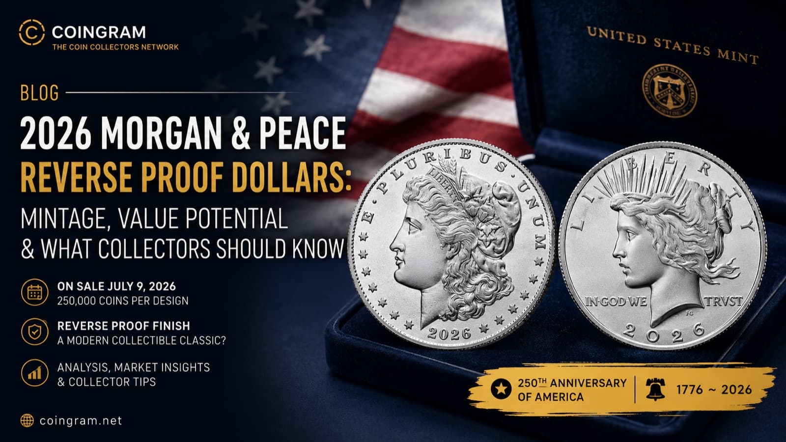 2026 Morgan & Peace Reverse Proof Dollars: Mintage, Value Potential and What Collectors Should Know